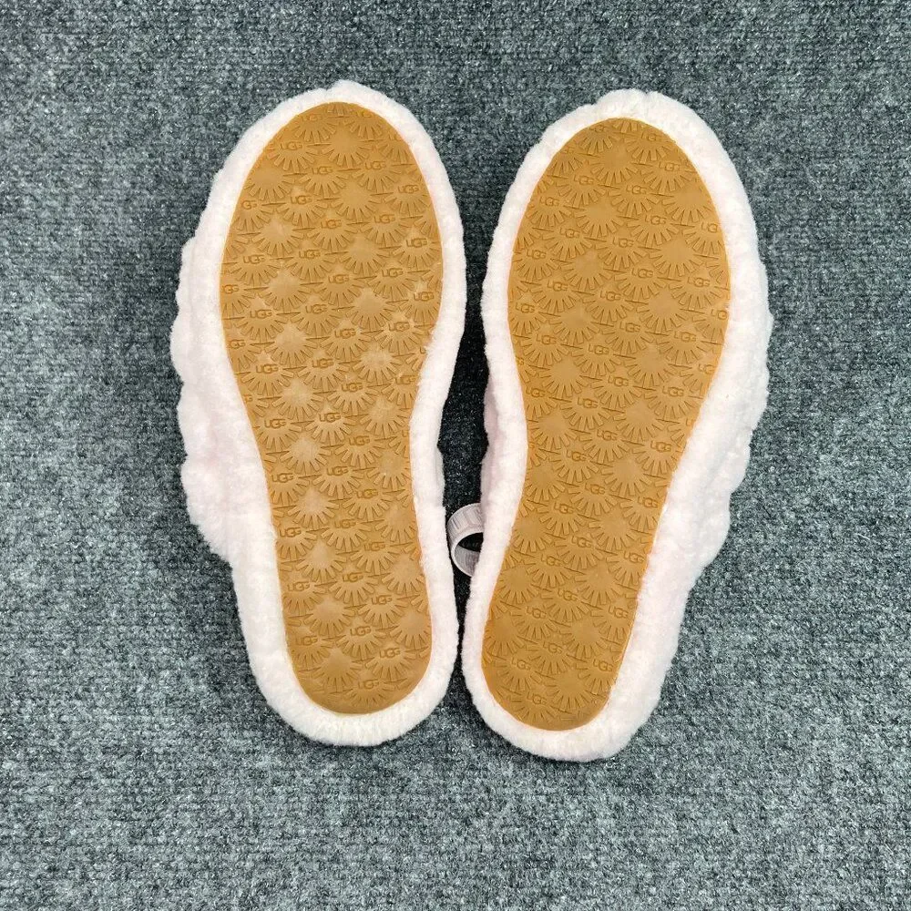 UGG Fluff Yeah Slide Sandals Girl's Size 6 Pink‎ Comfy Slipper Sandals